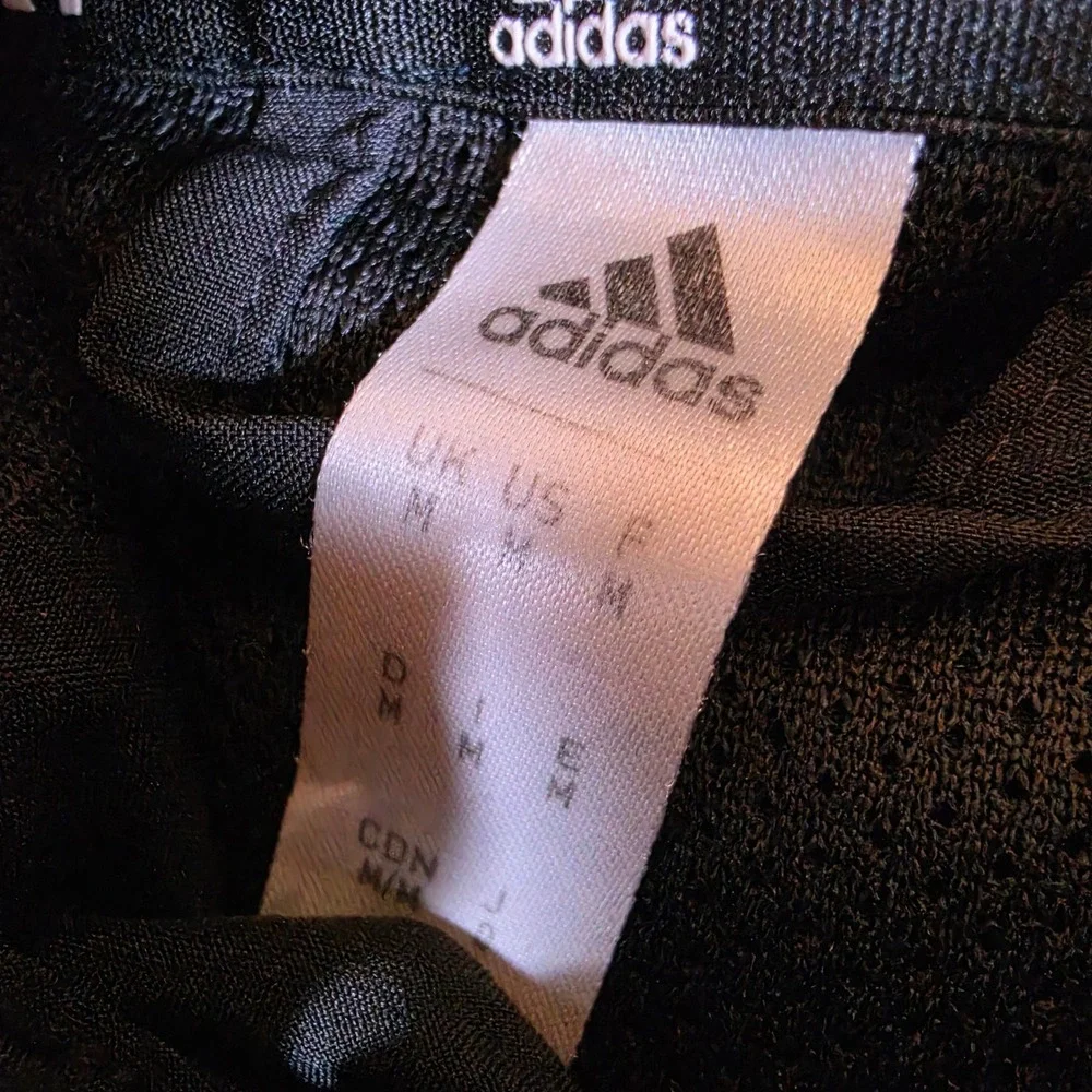 Adidas Rhode Island Rams Men M Black L/S Full Zip Hooded Jacket HA6366